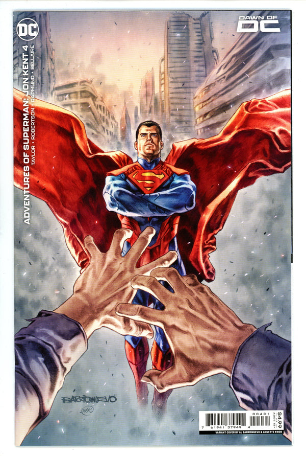 Adventures of Superman: Jon Kent 4 High Grade (2023) Barrionuevo Variant