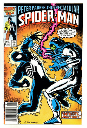 The Spectacular Spider-Man Vol 1 122 NM- (9.2) (1987) Newsstand