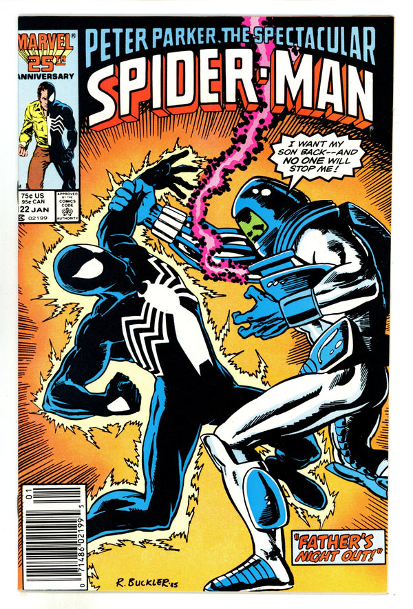 The Spectacular Spider-Man Vol 1 122 NM- (9.2) (1987) Newsstand