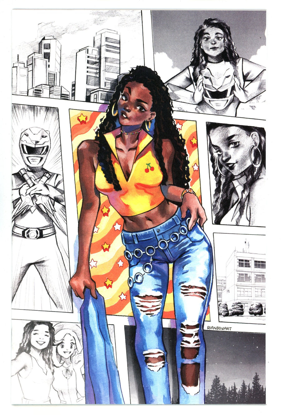 Mighty Morphin 16 High Grade (2022) Montes Virgin One Per Store Variant 
