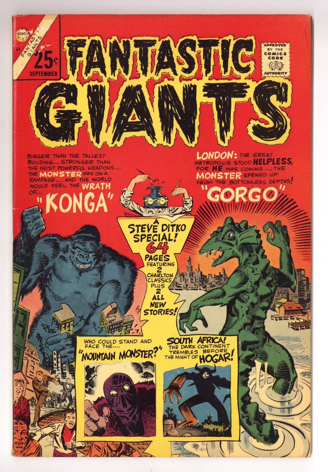 Fantastic Giants 24 FN/VF (7.0) (1966) 