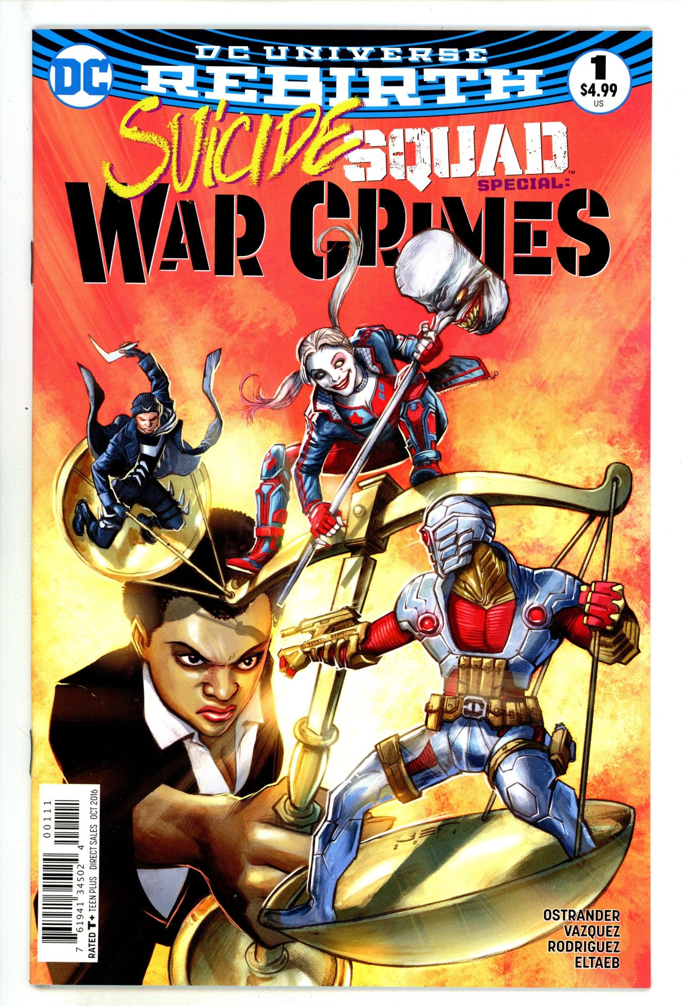 Suicide Squad Special: War Crimes 1 High Grade (2016) 