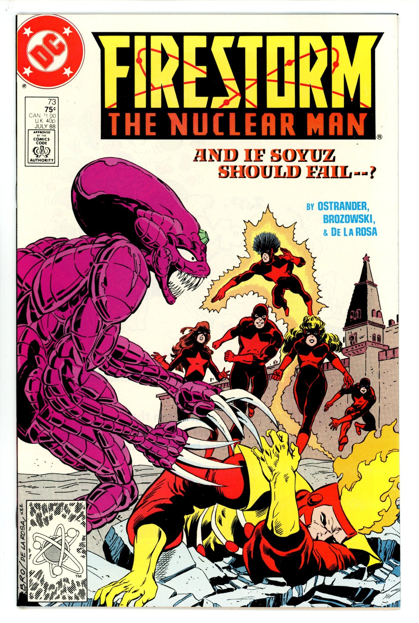 Firestorm the Nuclear Man Vol 2 73 (1988)