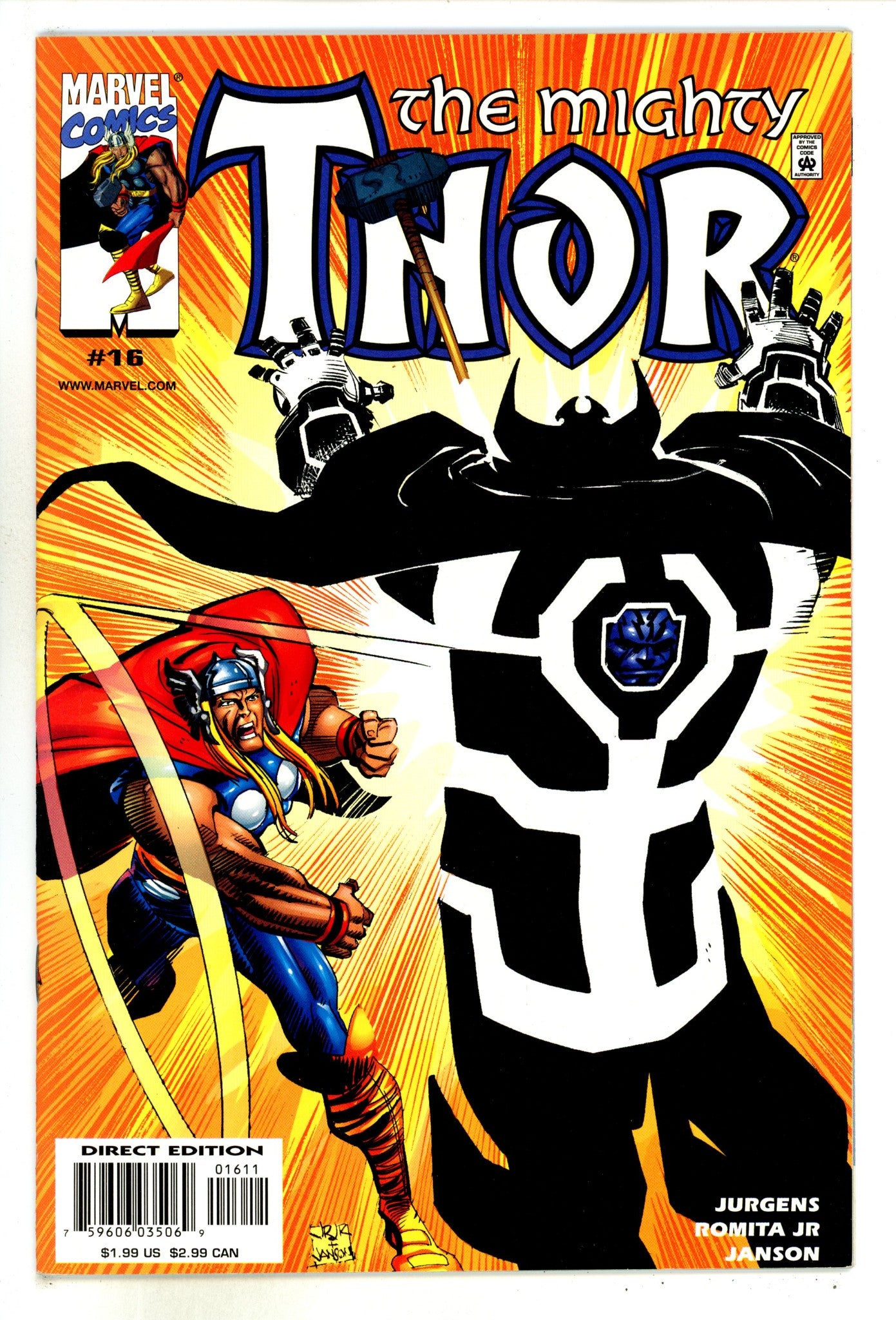 Thor Vol 2 16 High Grade (1999) 