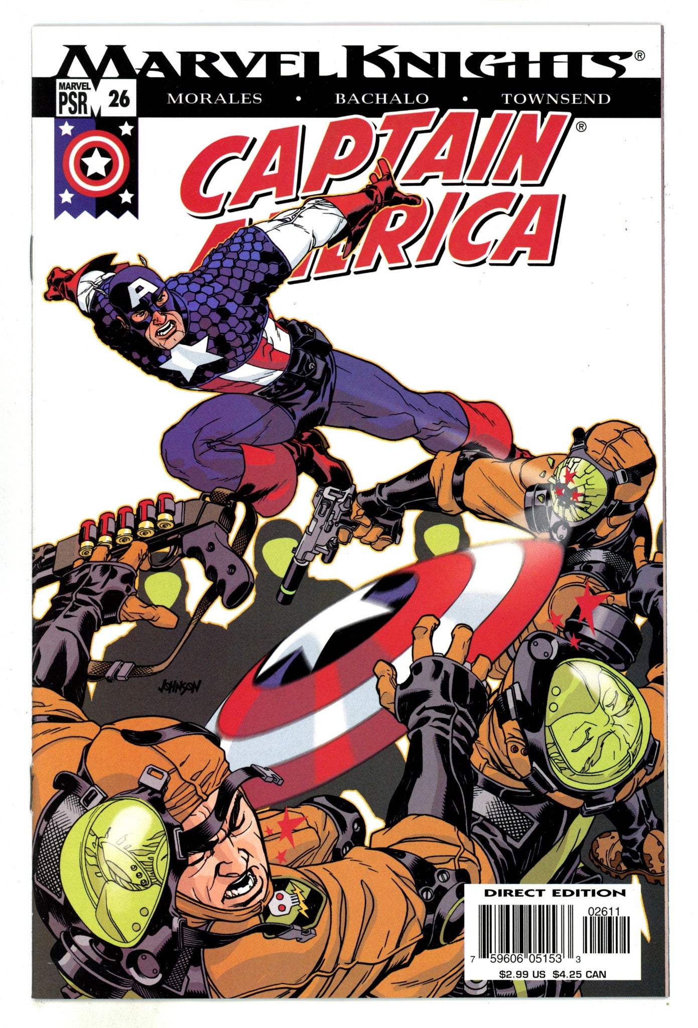 Captain America Vol 4 26 High Grade (2004) 