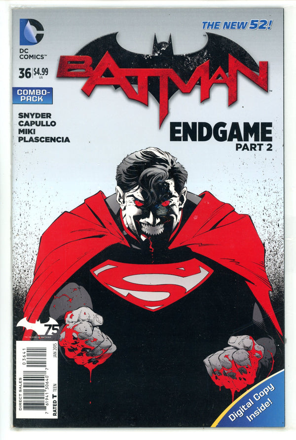 Batman Vol 2 36 New, Sealed Combo-Pack (2015) Variant