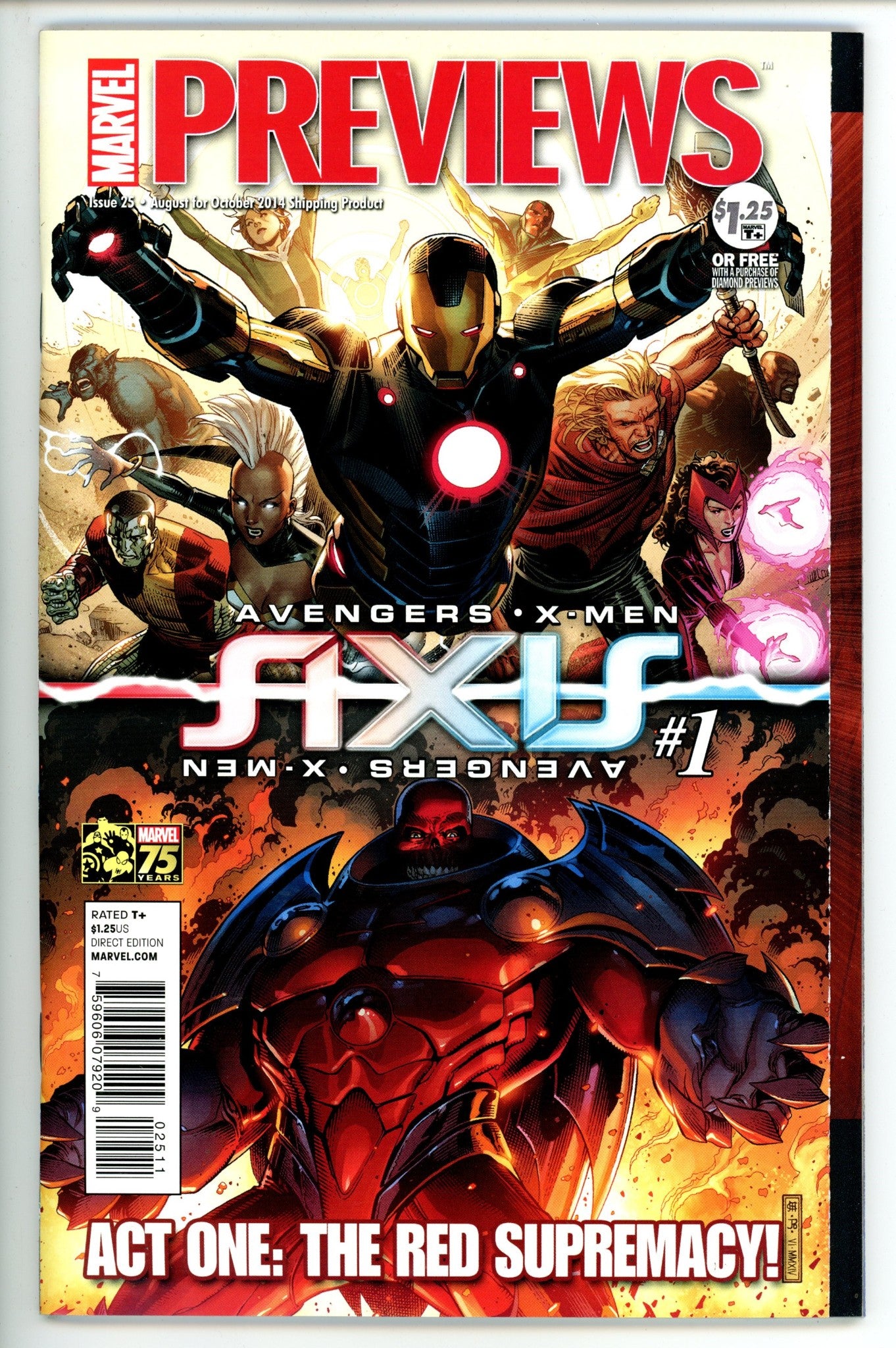 Marvel Previews Vol 2 25 High Grade (2014)