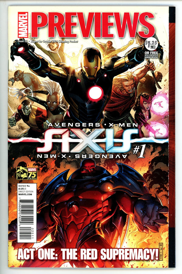 Marvel Previews Vol 2 25 High Grade (2014)