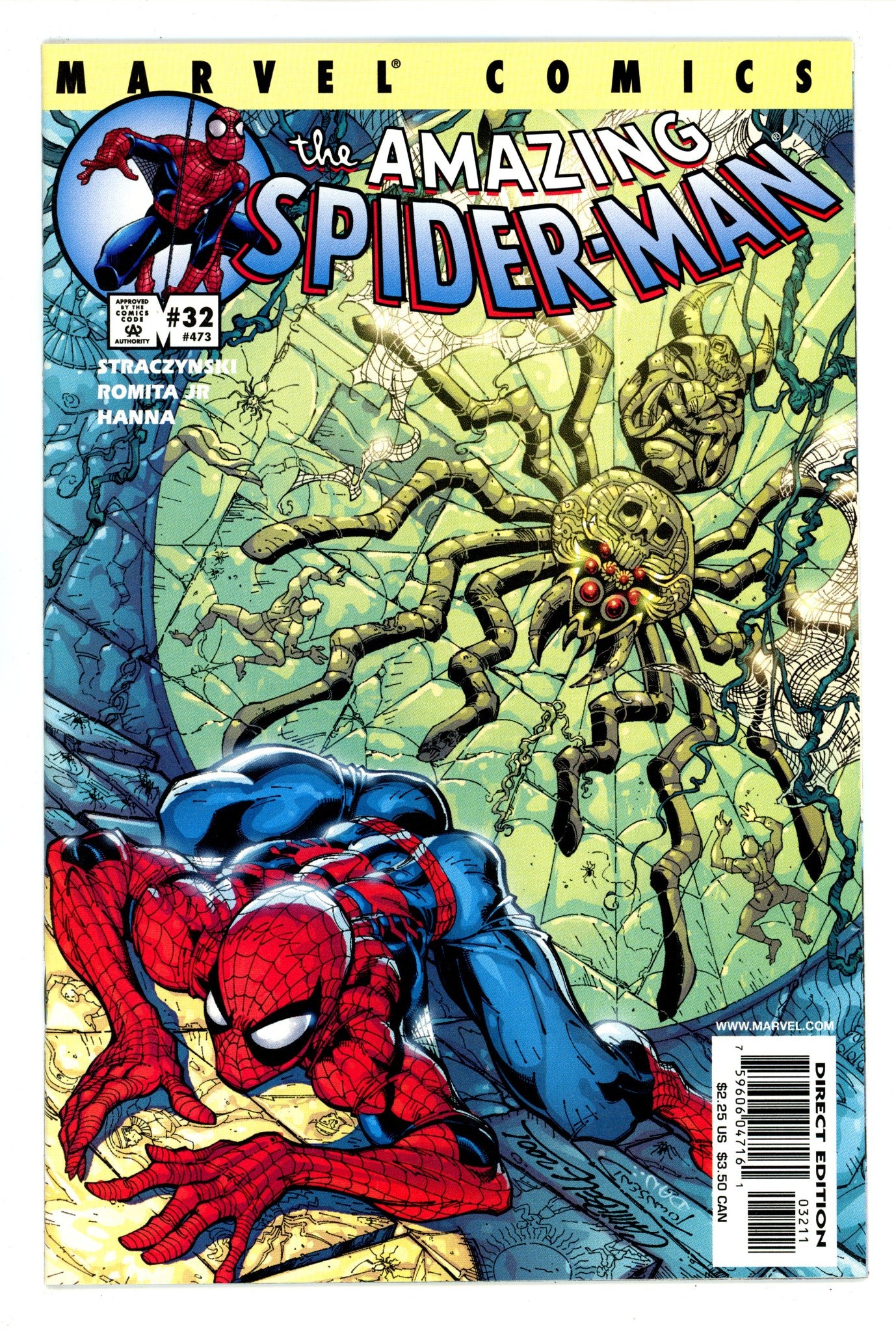 The Amazing Spider-Man Vol 2 32 (473) VF/NM (9.0) (2001) 