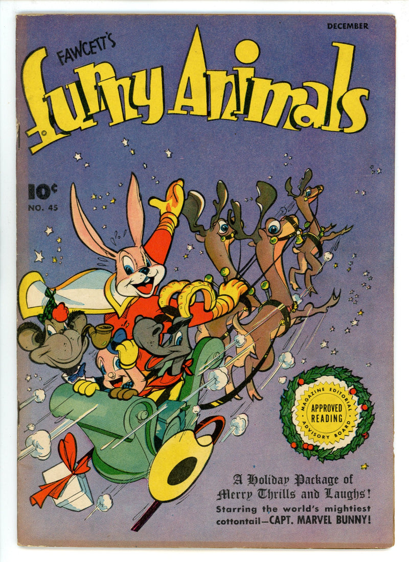 Fawcett's Funny Animals 45 FN (6.0) (1946) 