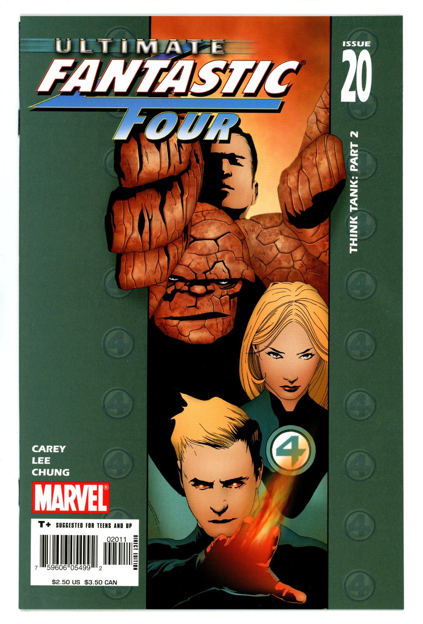 Ultimate Fantastic Four 20 High Grade (2005) 