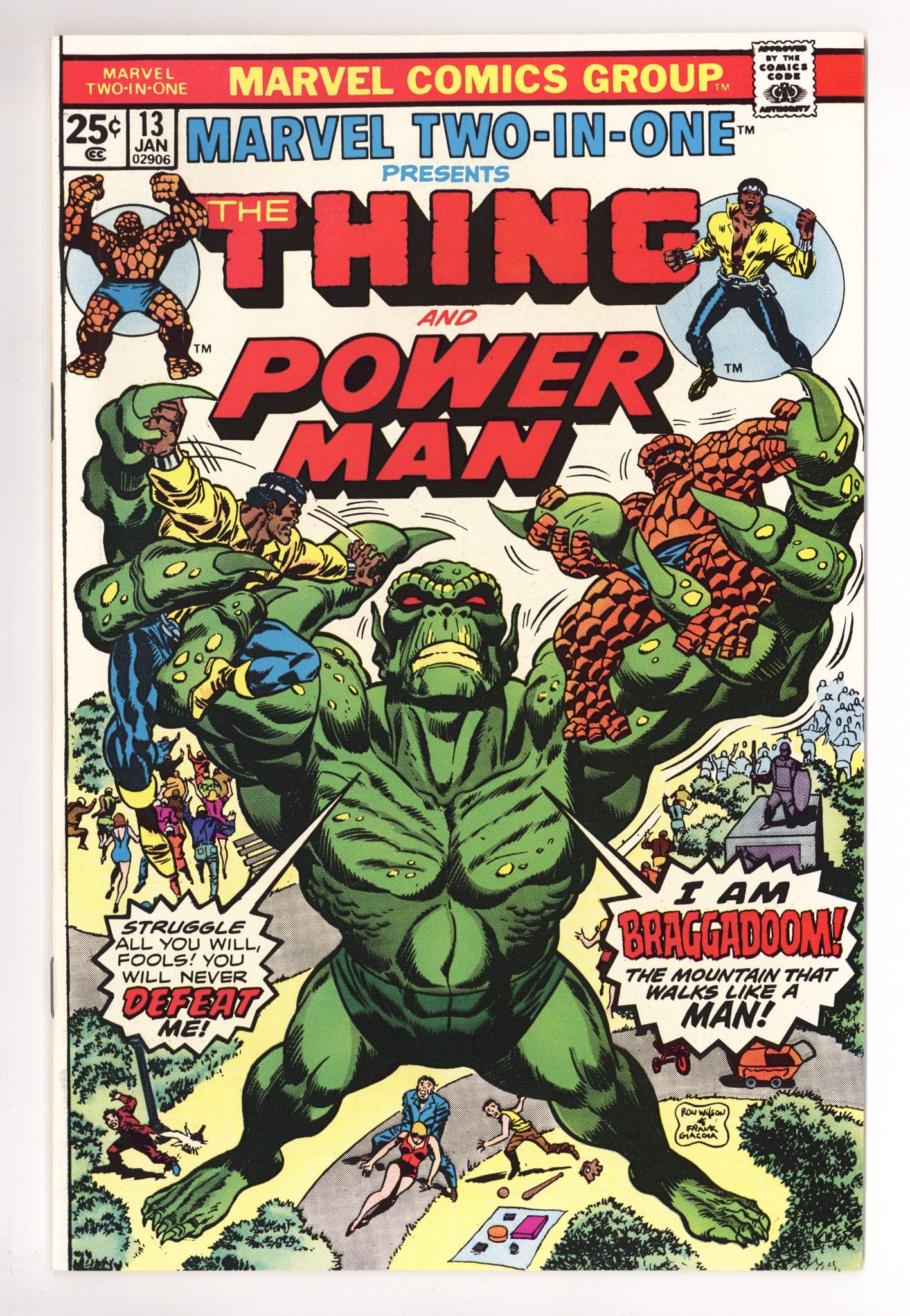 Marvel Two-in-One Vol 1 13 NM- (9.2) (1976) 