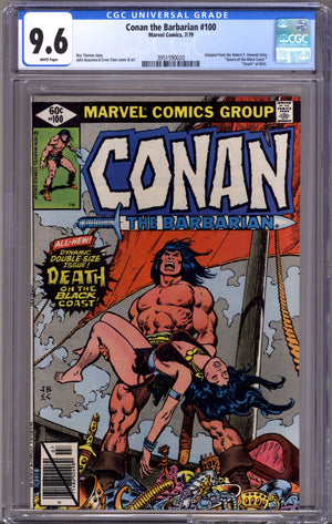 Conan the Barbarian Vol 1 100 CGC 9.6 (NM+) Cracked Case  (1979)