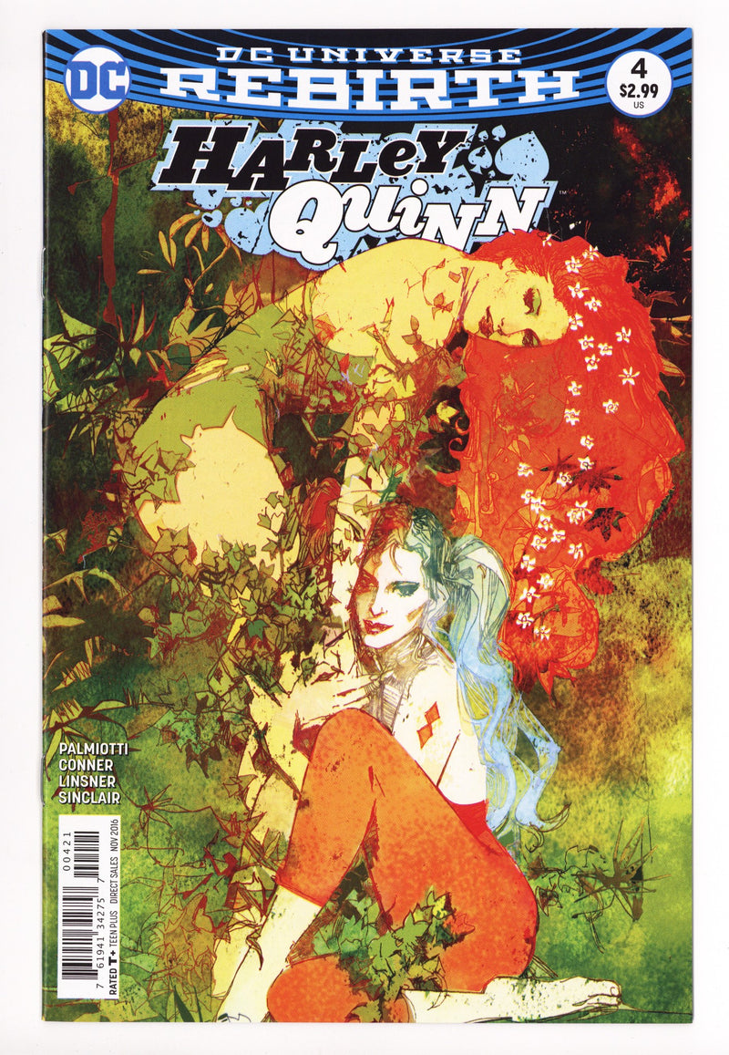 Harley Quinn Vol 3 4 High Grade (2016) Sienkiewicz Variant 