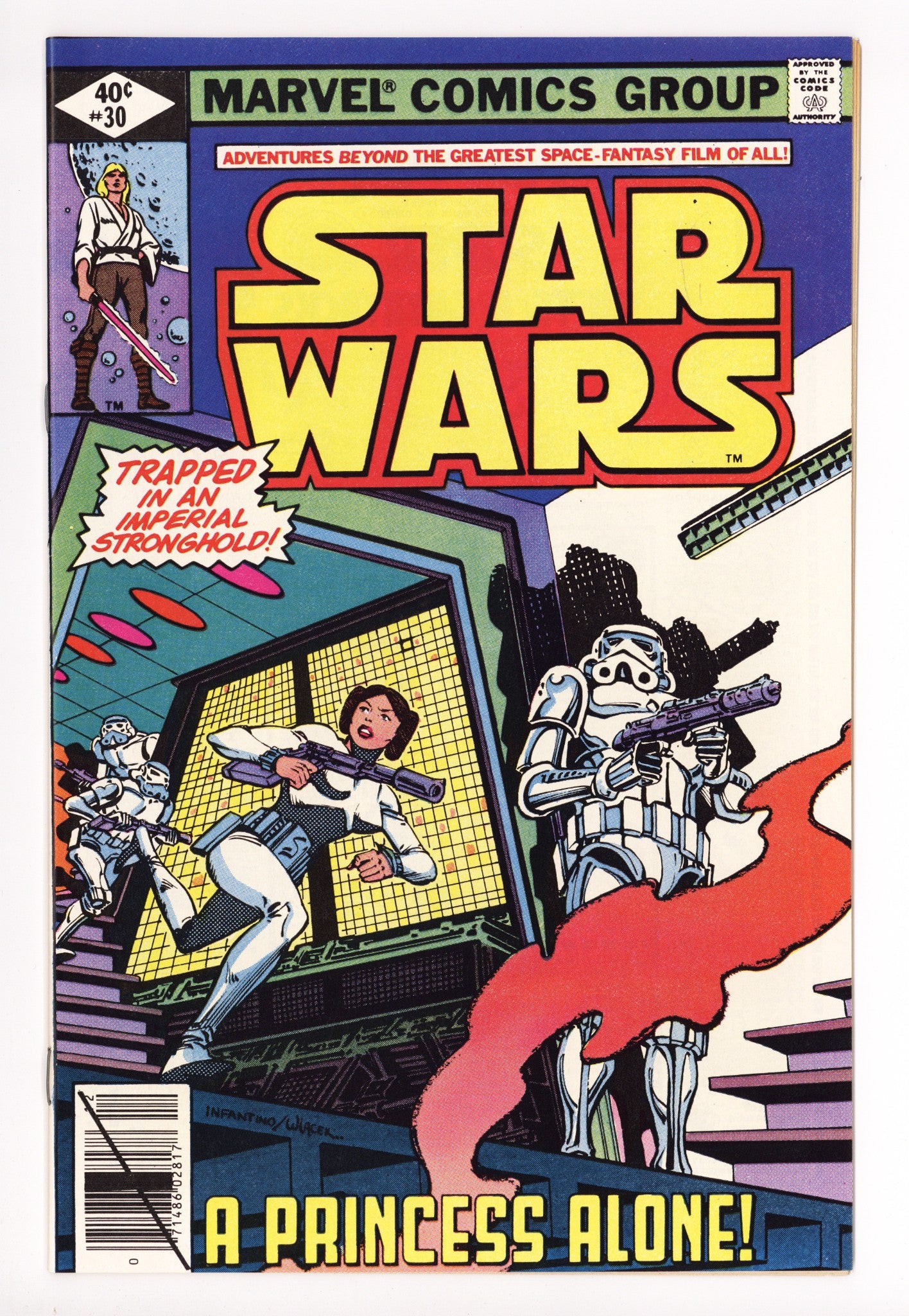 Star Wars Vol 1 30 NM (9.4) (1979) 