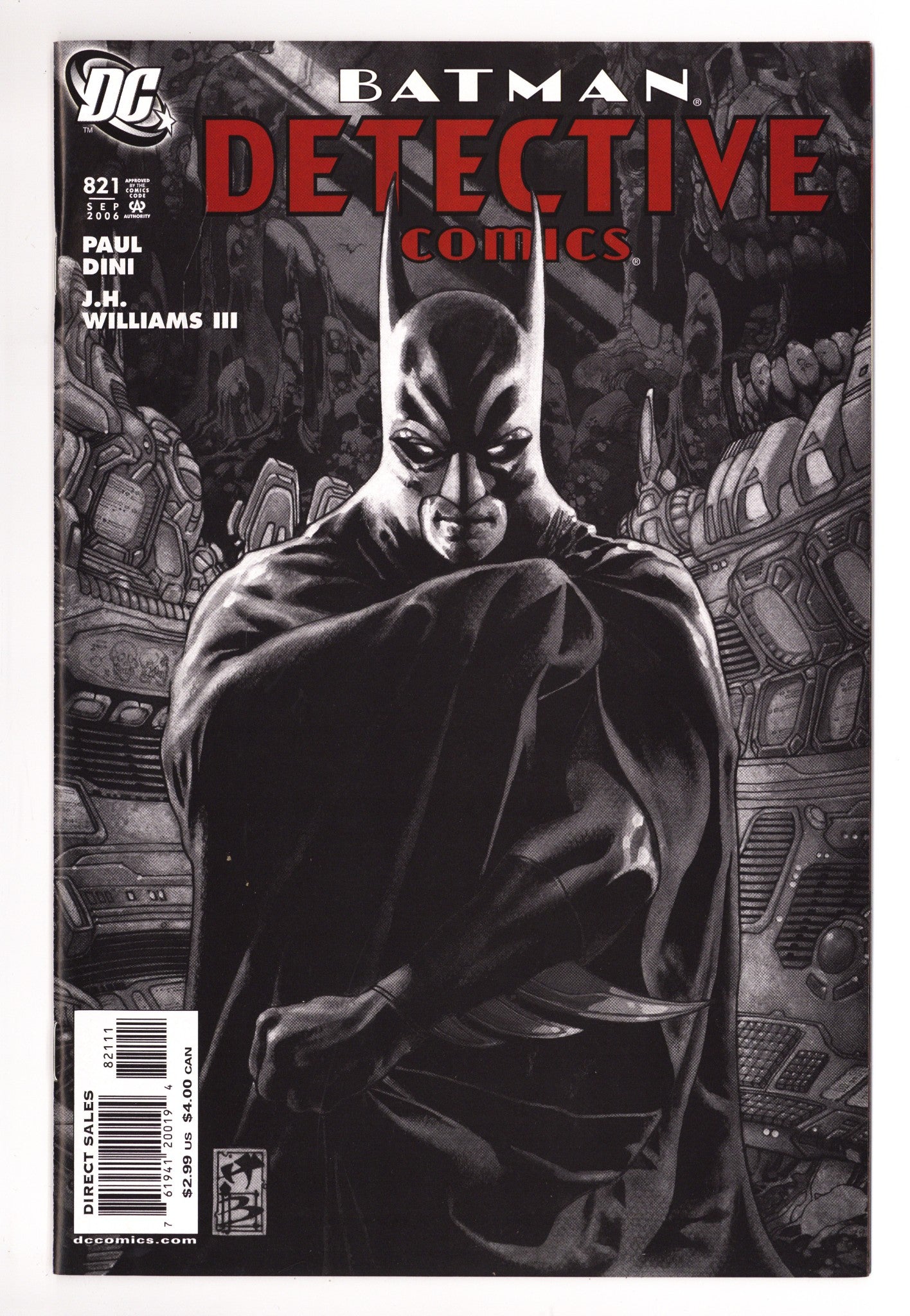 Detective Comics Vol 1 821 High Grade (2006) 
