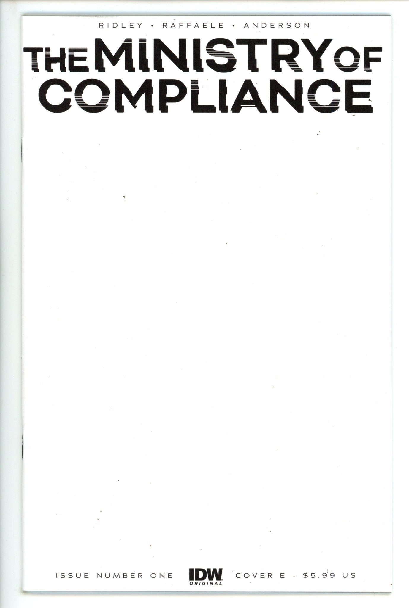 Ministry Of Compliance 1 Blank Variant (2023)