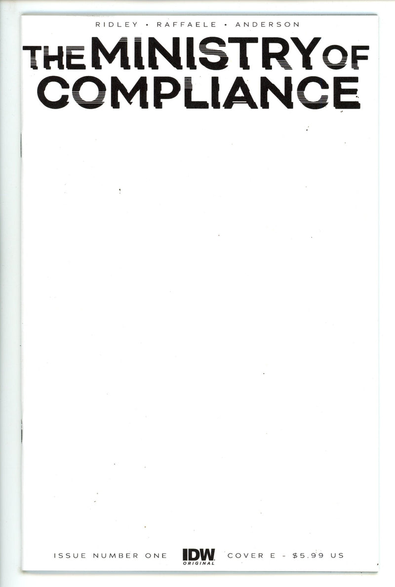 Ministry Of Compliance 1 Blank Variant (2023)