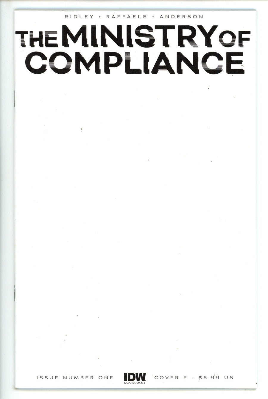 Ministry Of Compliance 1 Blank Variant (2023)