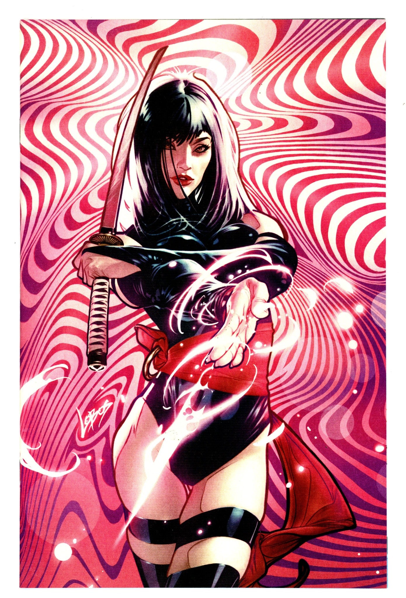 Psylocke Vol 2 3 Villalobos Virgin Incentive Variant VF/NM (2025)