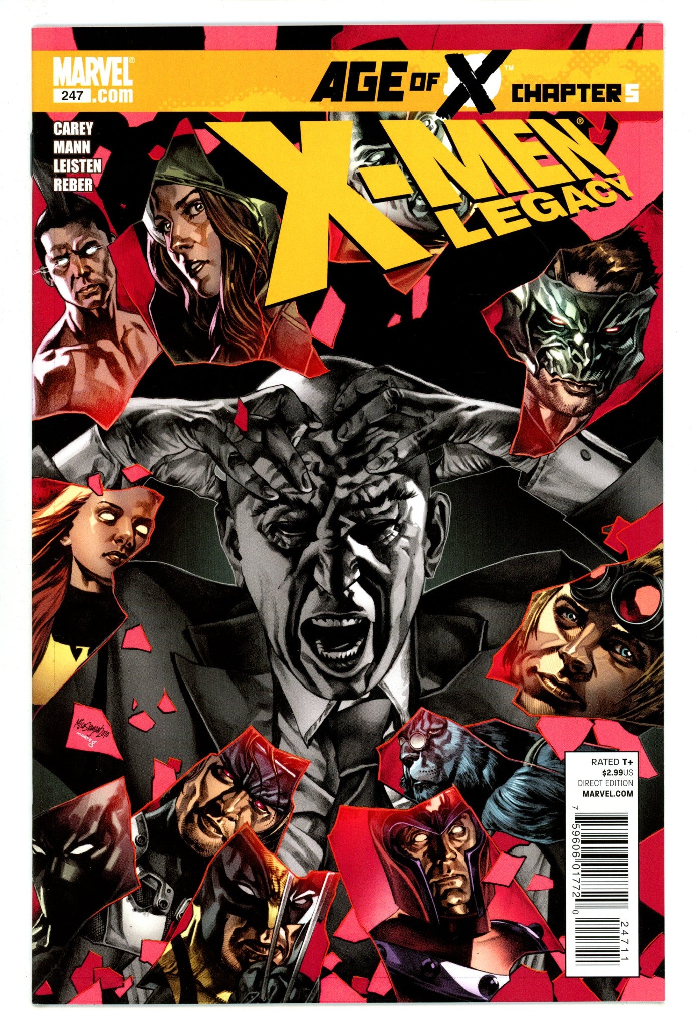 X-Men: Legacy Vol 1 247 High Grade (2011) 