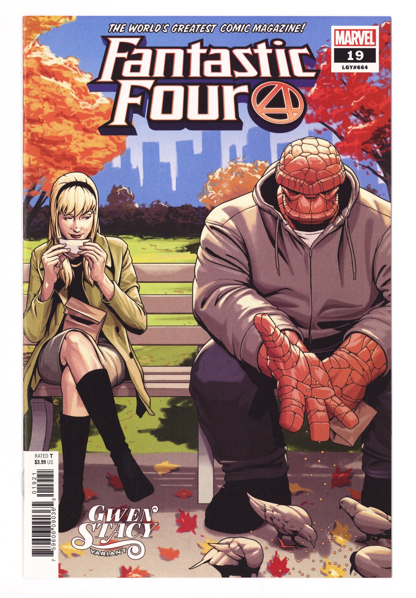 Fantastic Four Vol 6 19 (664) High Grade (2020) Christopher Variant 