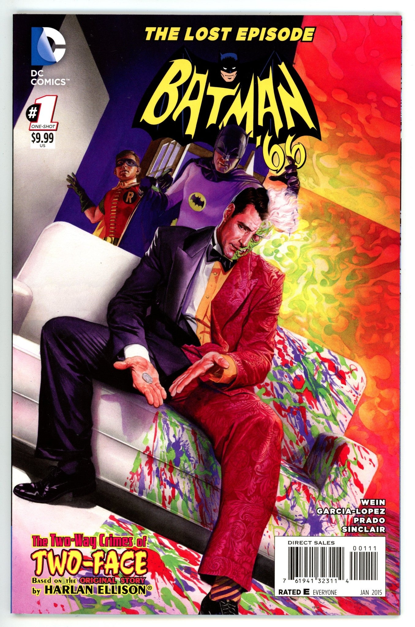 Batman '66 The Lost Episode 1 VF/NM (9.0) (2015) 