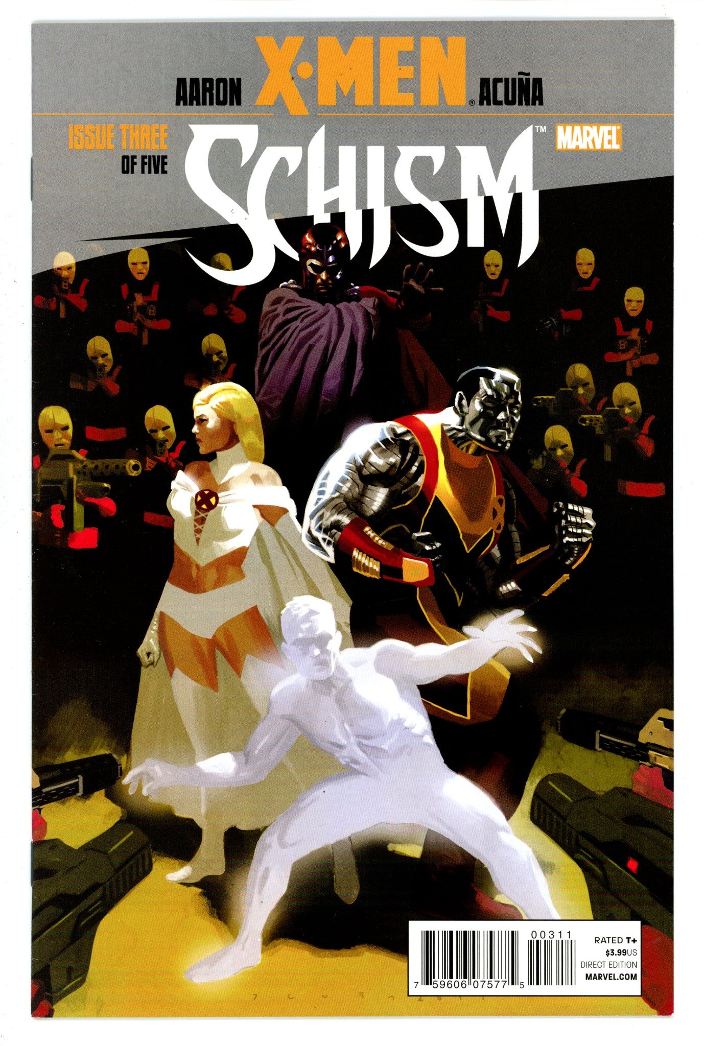 X-Men: Schism 3 High Grade (2011) 