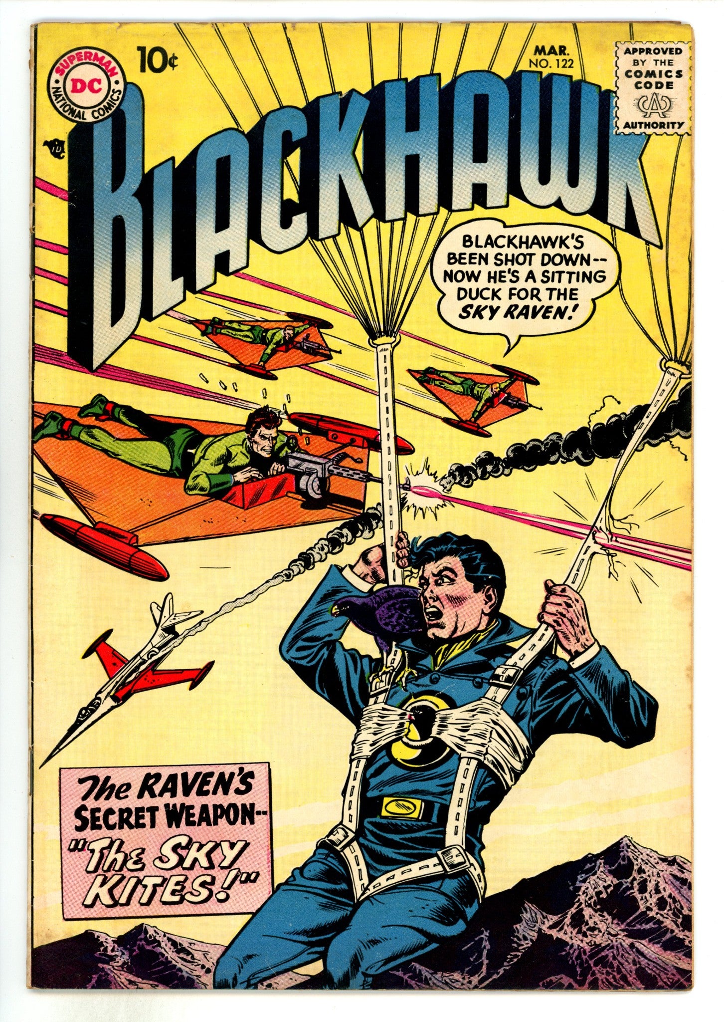 Blackhawk Vol 1 122 VG+ (4.5) (1958) 