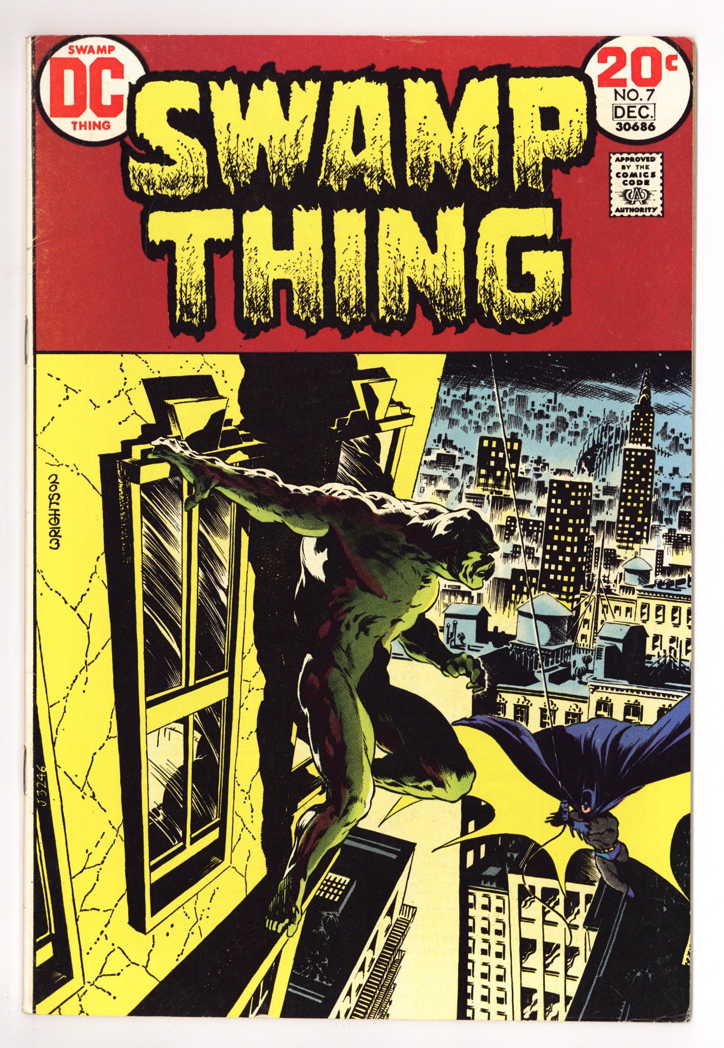 Swamp Thing Vol 1 7 FN (6.0) (1973) 