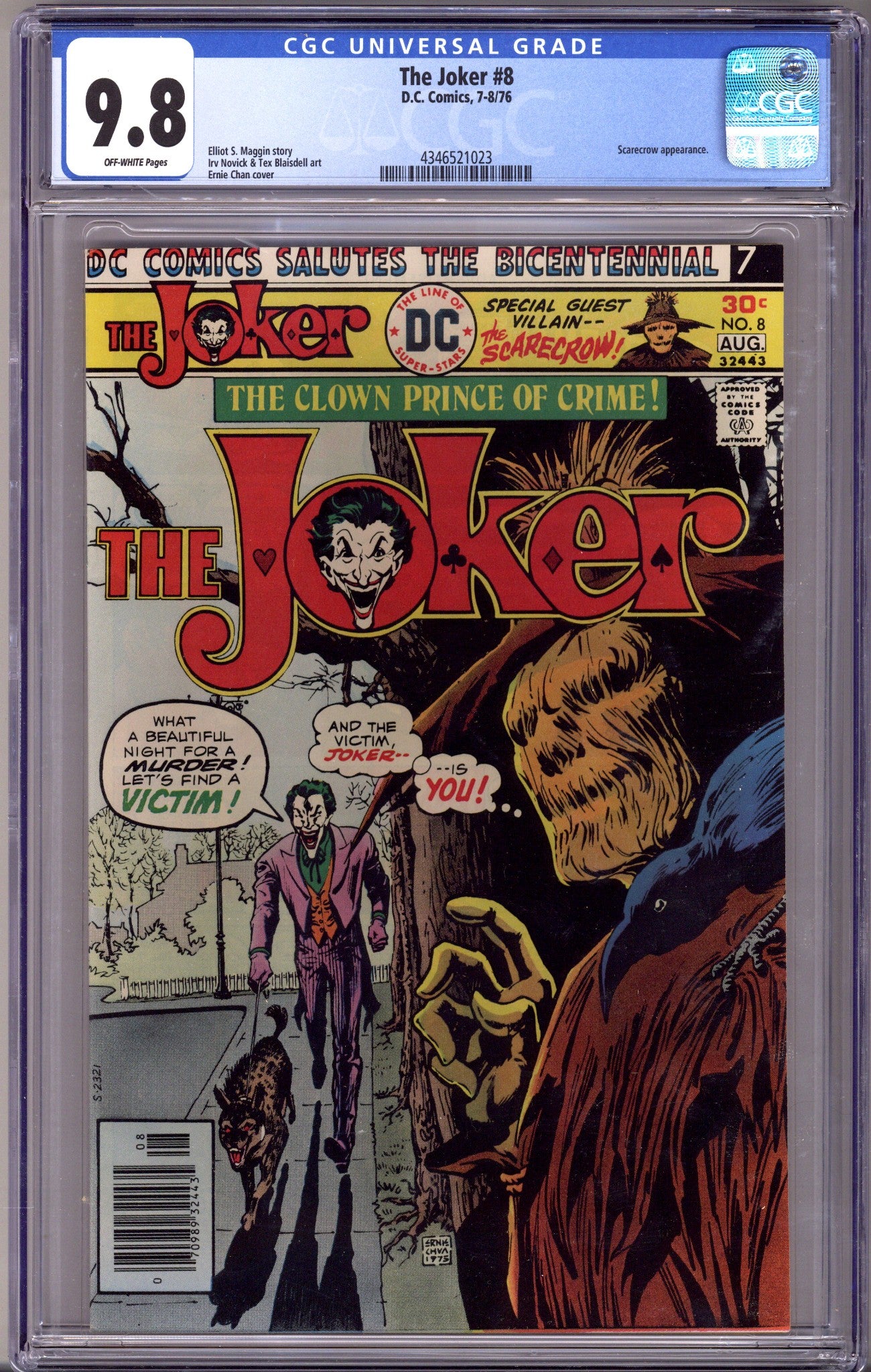 The Joker Vol 1 8 CGC 9.8 (NM/M) (1976)