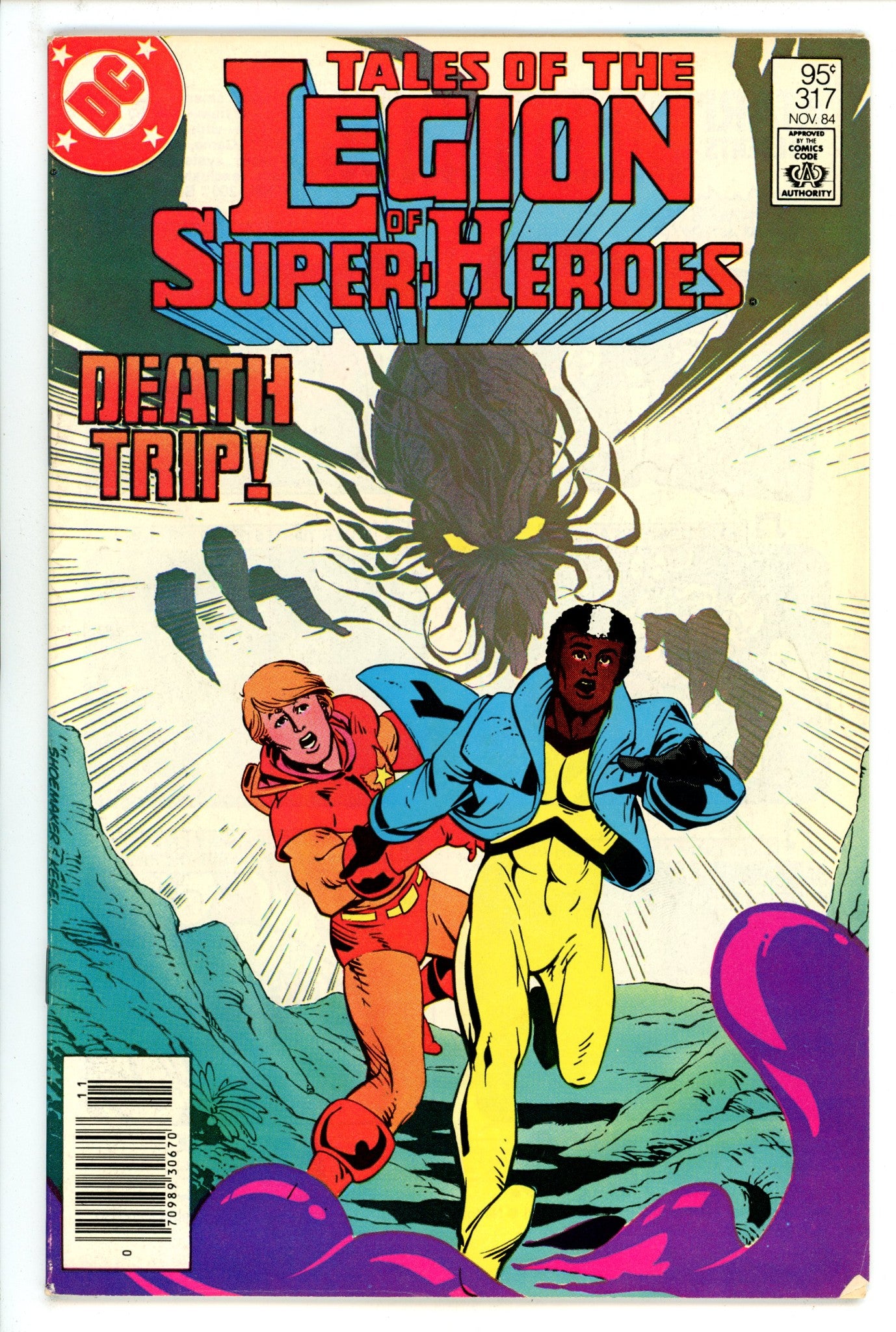 Tales of the Legion of Super-Heroes 317 FN (6.0) (1984) Canadian Price Variant 