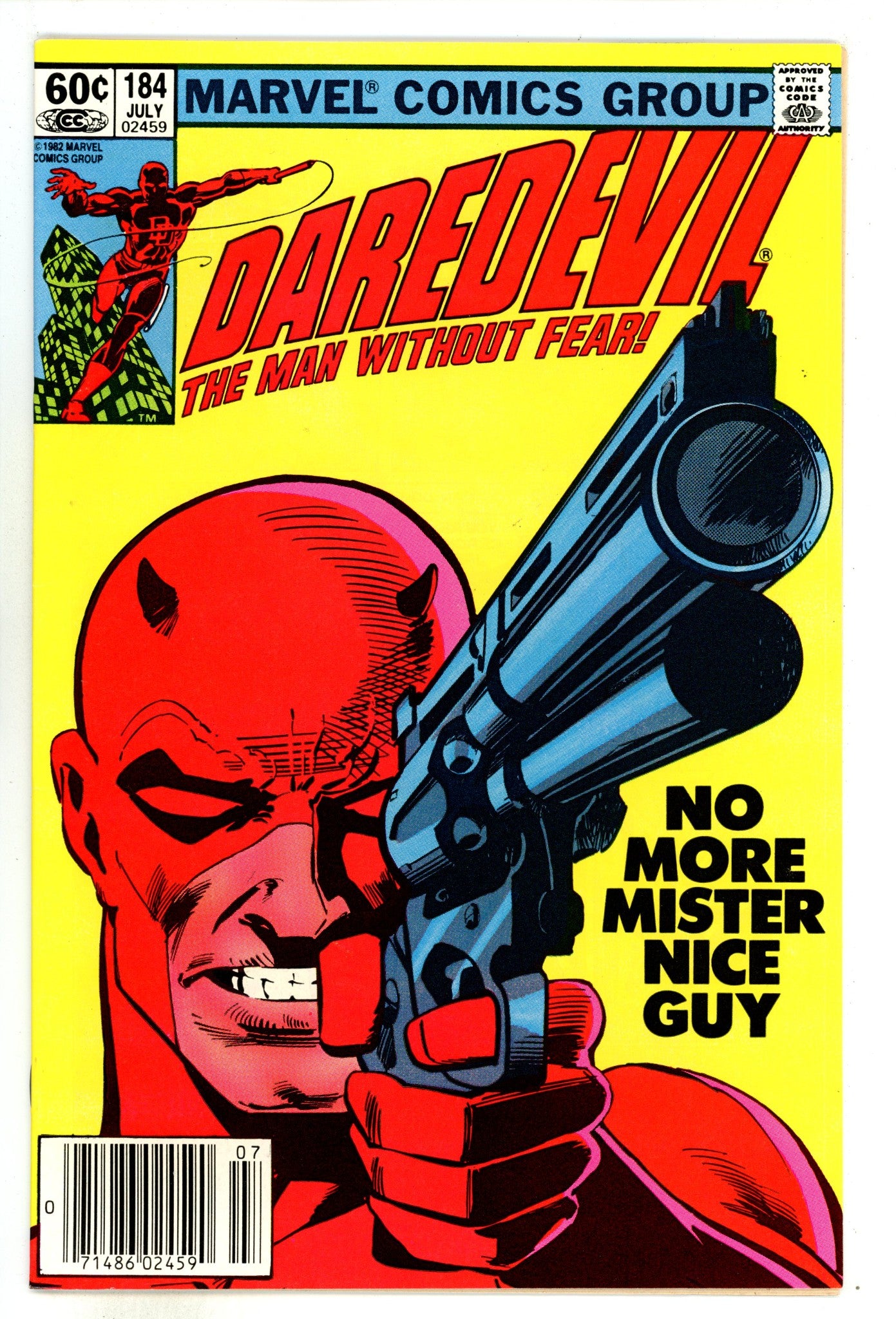 Daredevil Vol 1 184 VF (8.0) (1982) Newsstand 