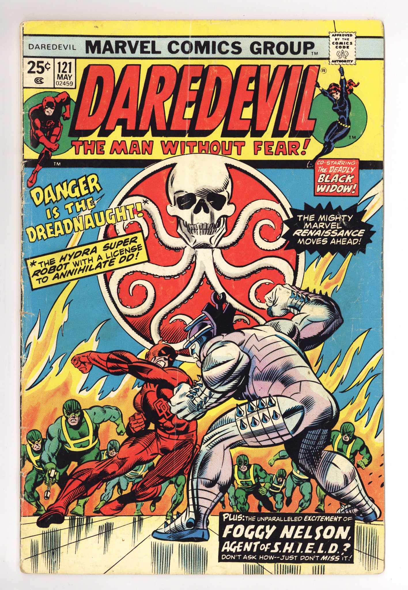 Daredevil Vol 1 121 GD/VG (3.0) (1975) 