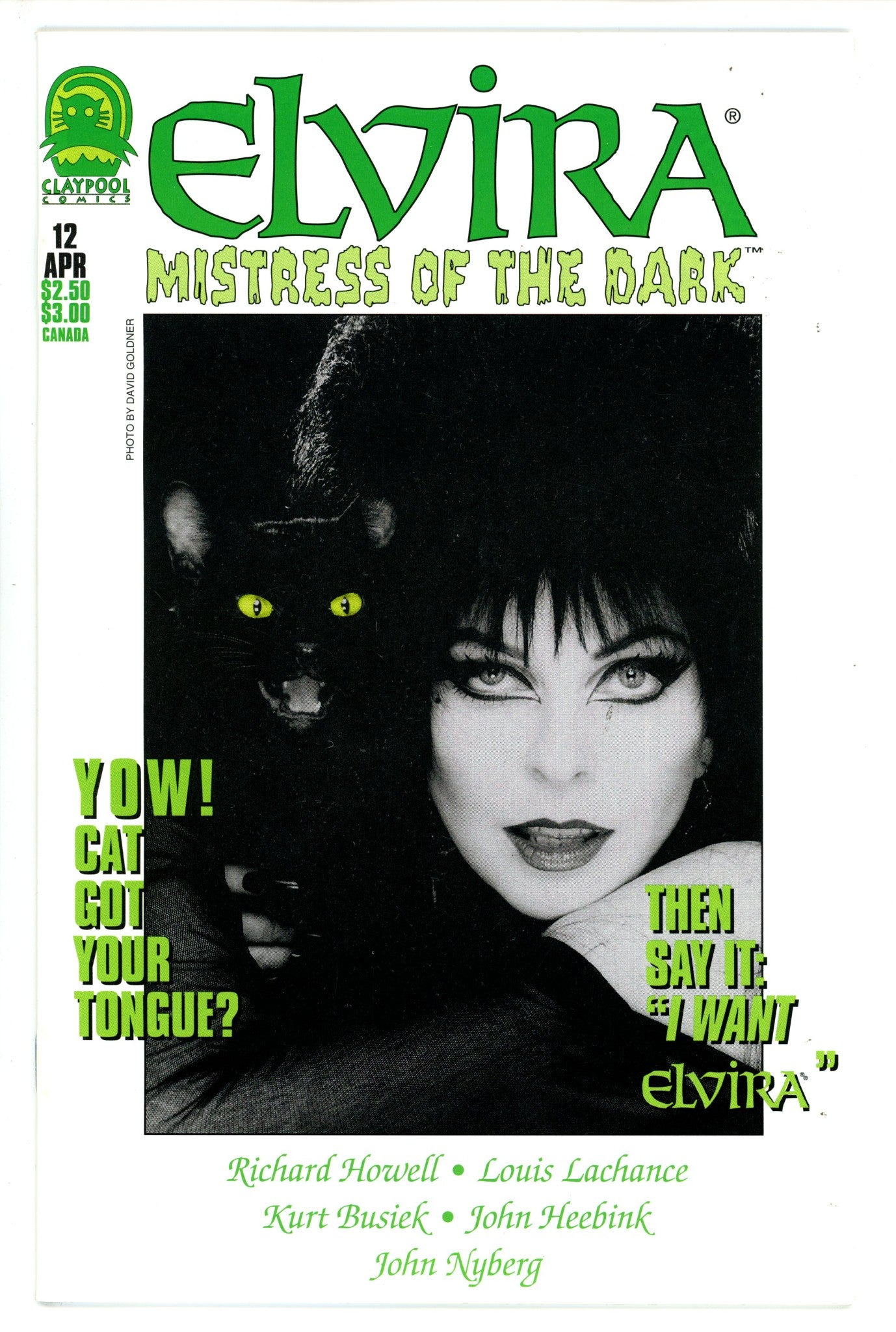 Elvira Mistress of the Dark 12 NM- (1994)
