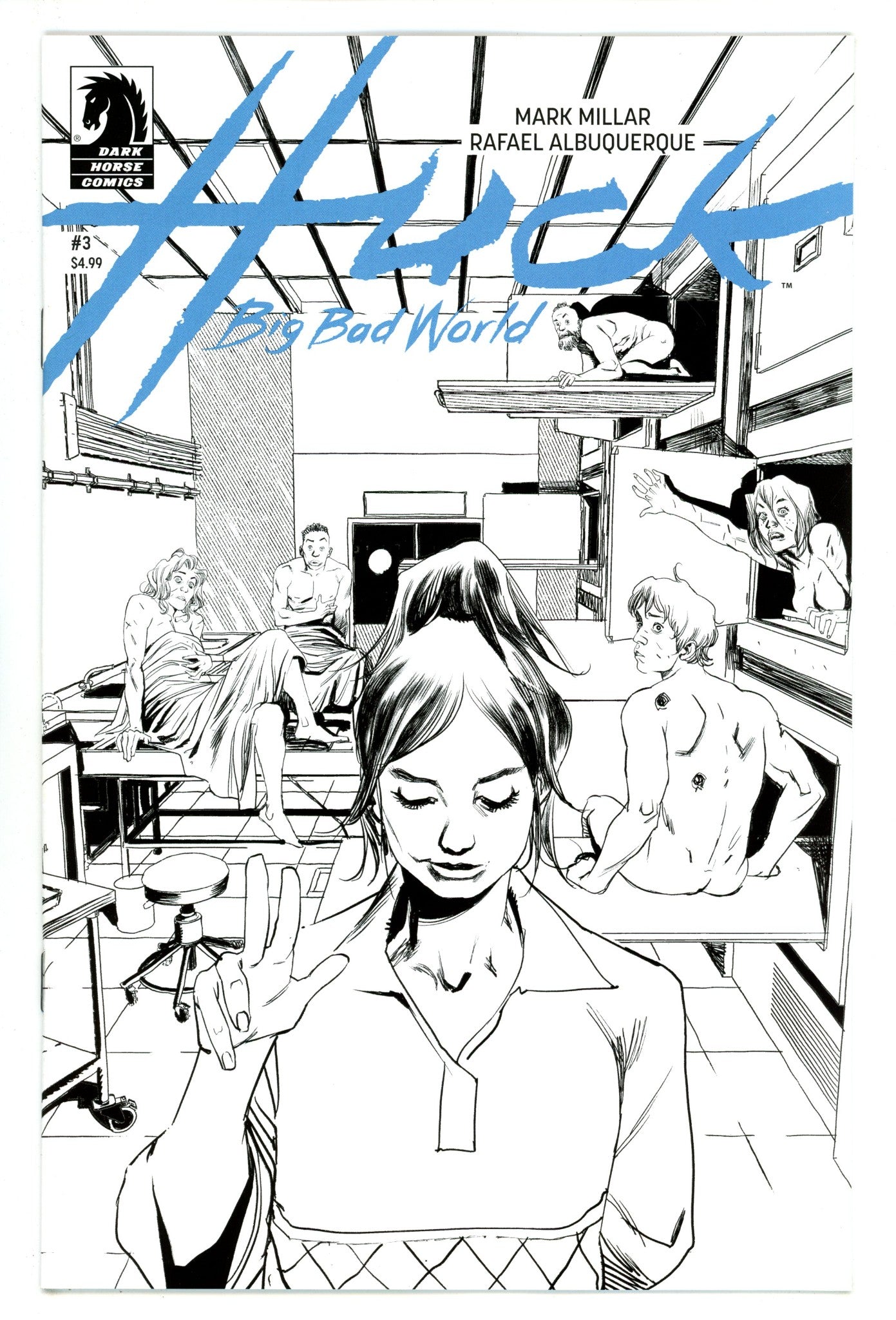 Huck: Big Bad World 3 Albuquerque B&W Variant (2025)