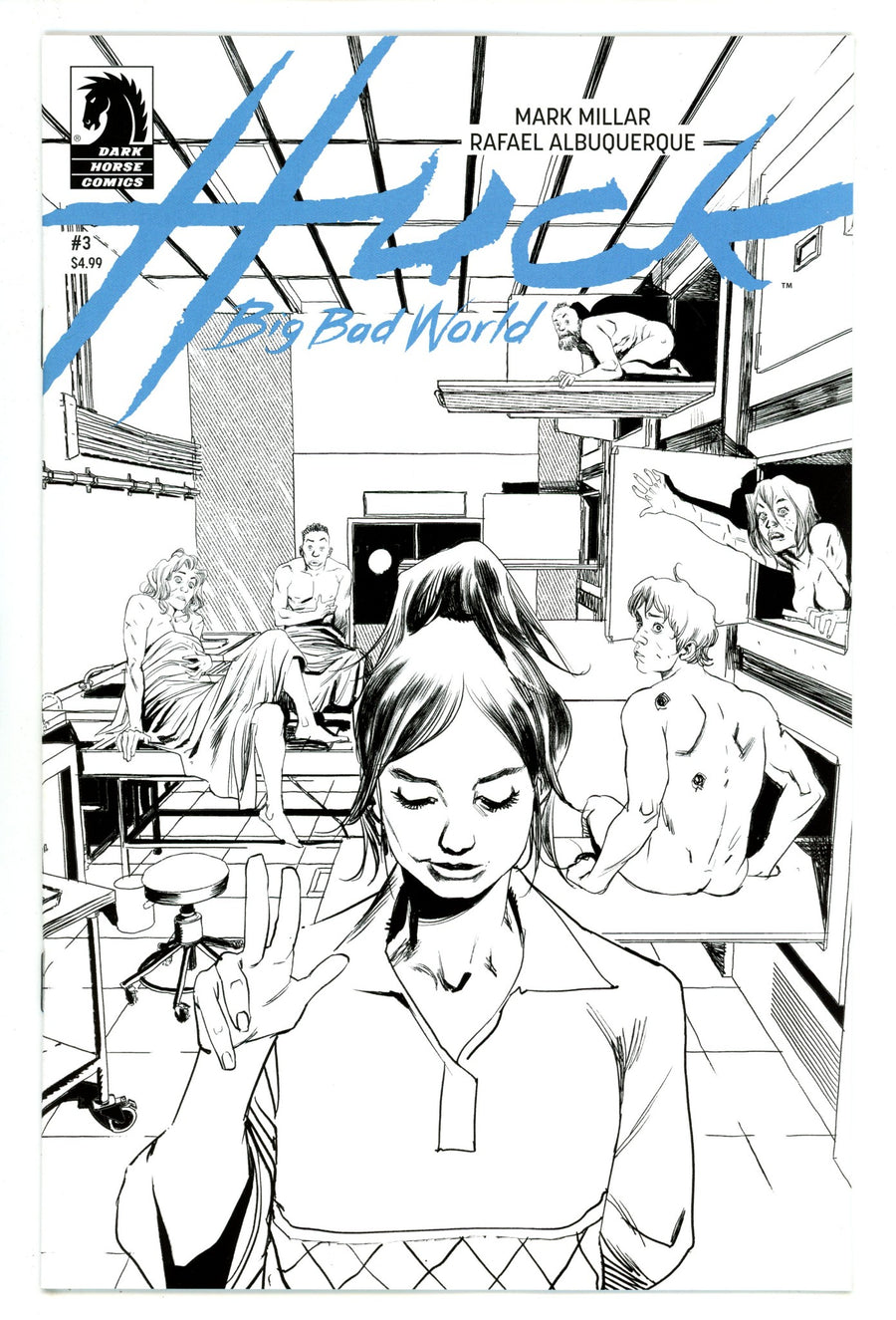 Huck: Big Bad World 3 Albuquerque B&W Variant (2025)