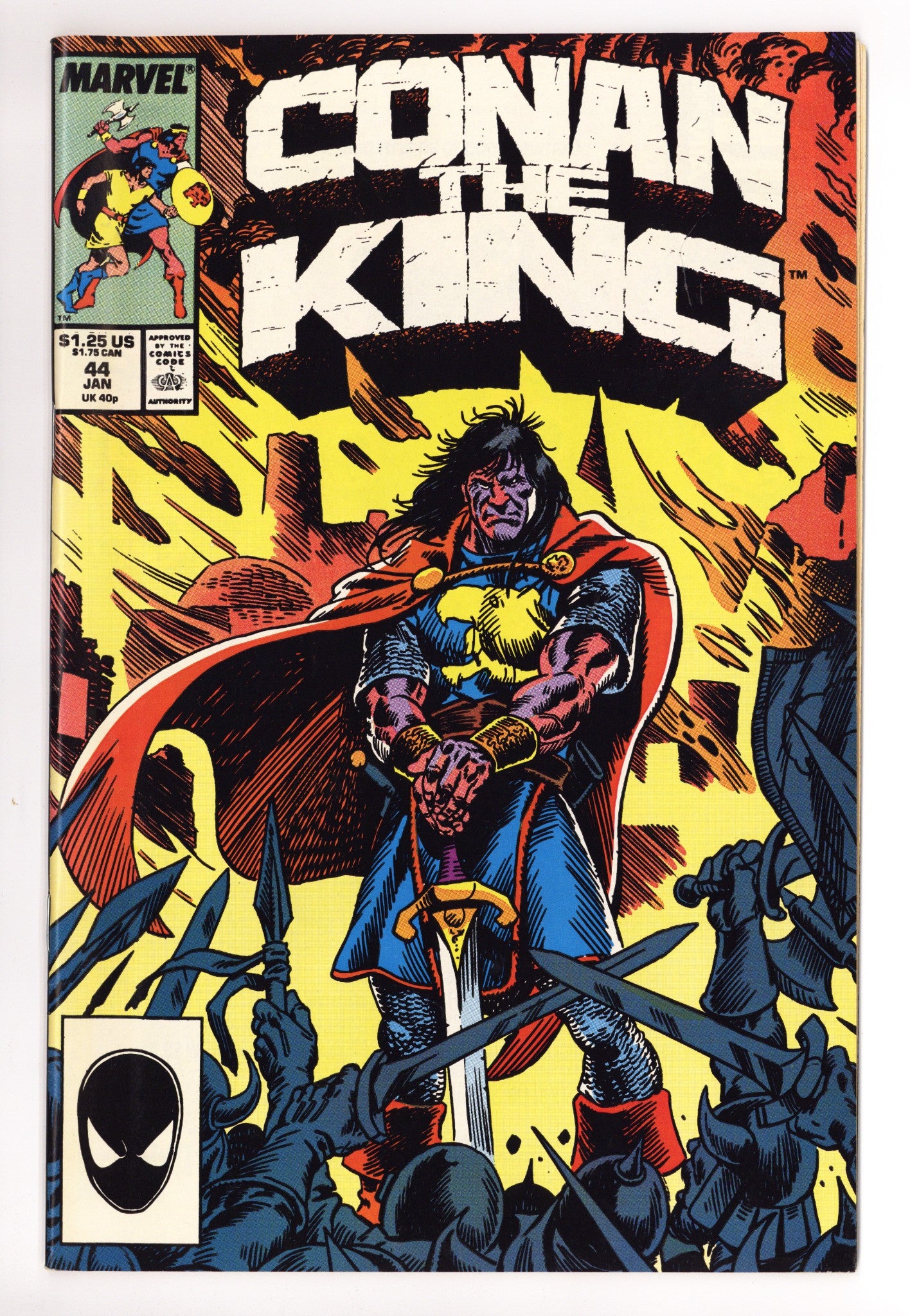 Conan the King 44 Mid Grade (1988) 