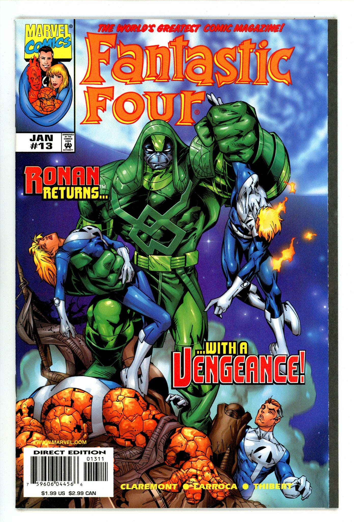 Fantastic Four Vol 3 13 High Grade (1999) 