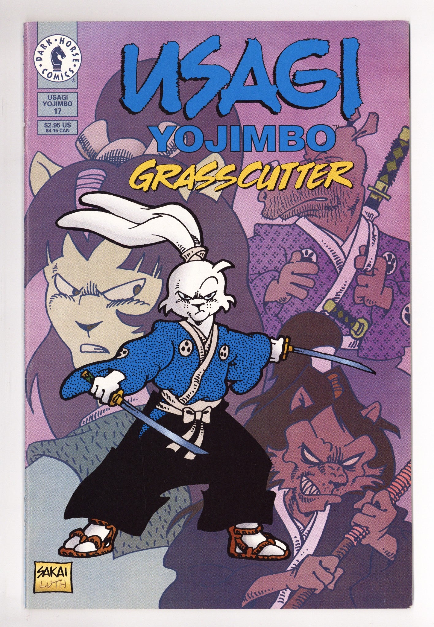 Usagi Yojimbo Vol 3 17 Mid Grade (1998) 