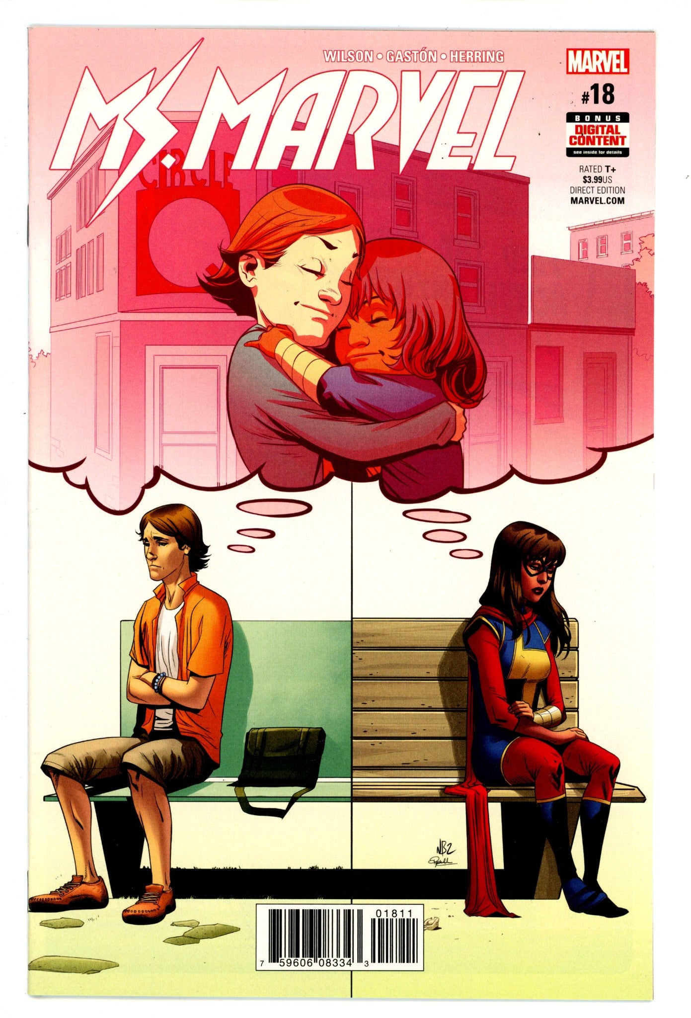 Ms. Marvel Vol 4 18 High Grade (2017) 