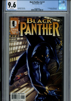 Black Panther Vol 2 1 CGC 9.6 (NM+) (1998)