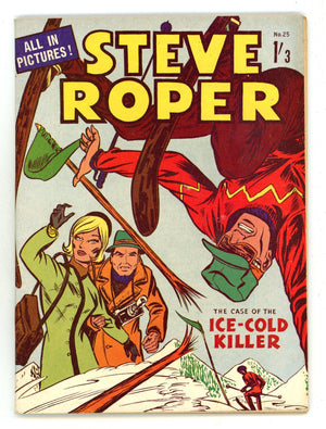 Steve Roper 25 VF (8.0) (1961) 
