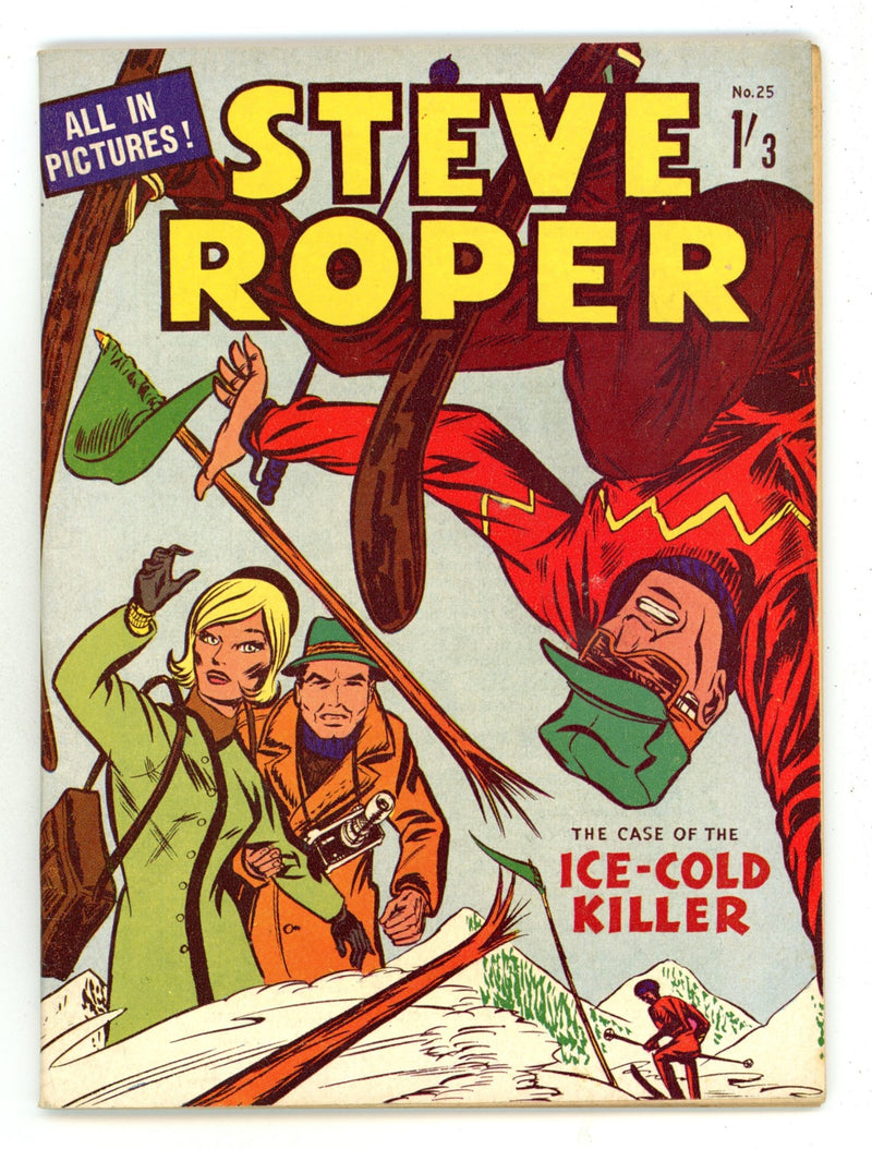Steve Roper 25 VF (8.0) (1961) 