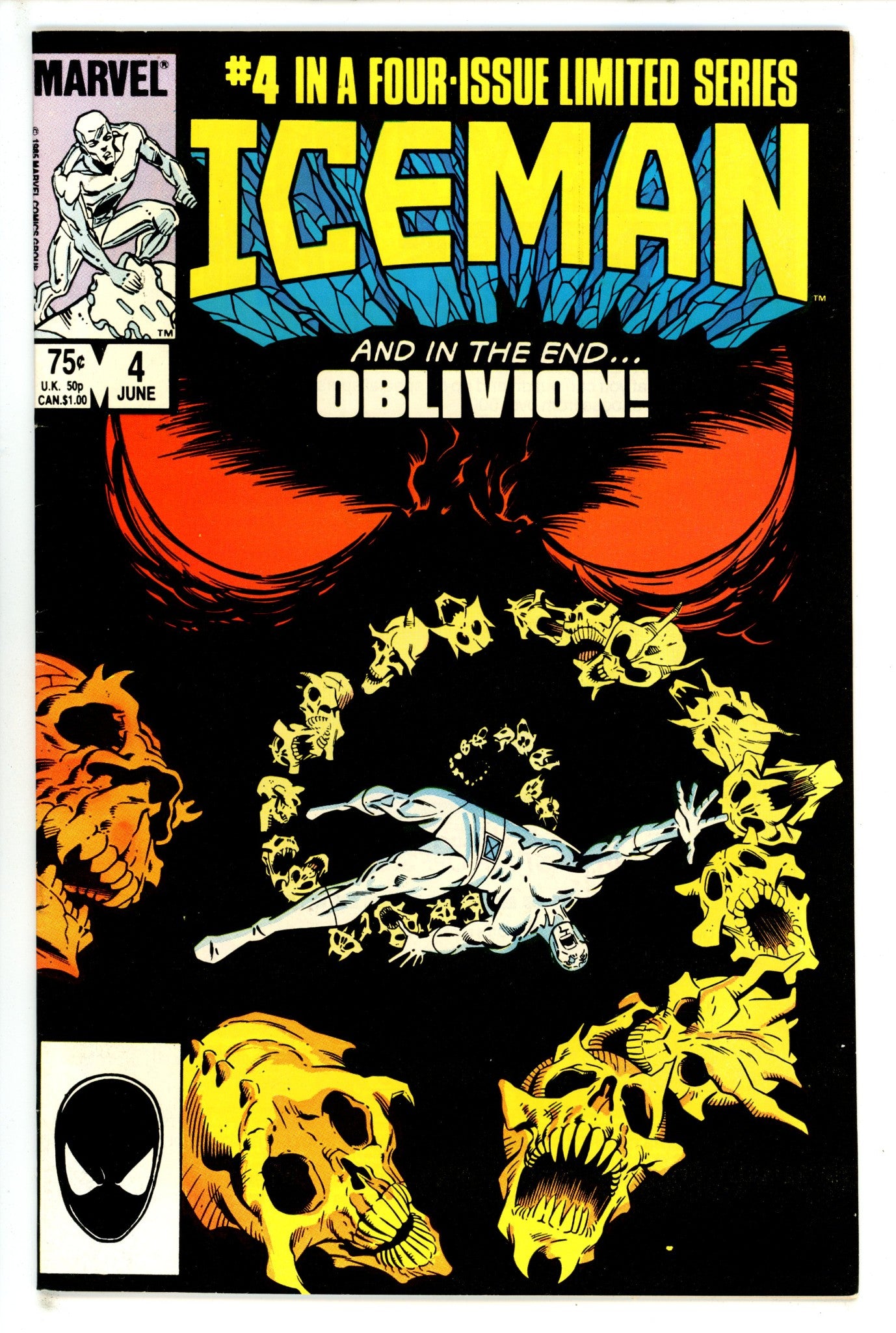 Iceman Vol 1 4 (1985)