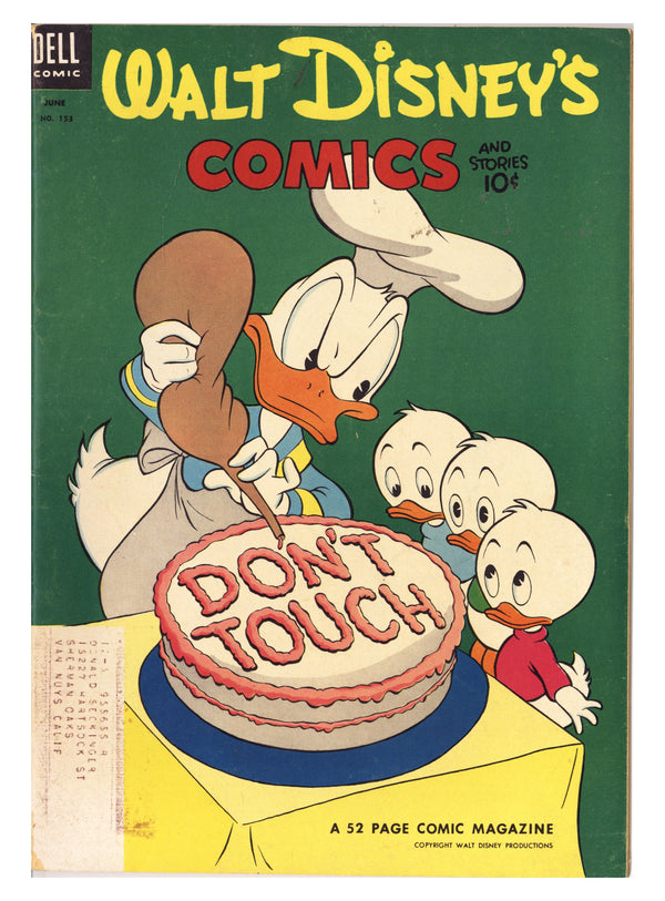 Walt Disney's Comics and Stories Vol 13 9 (153) FN- (5.5) (1953)