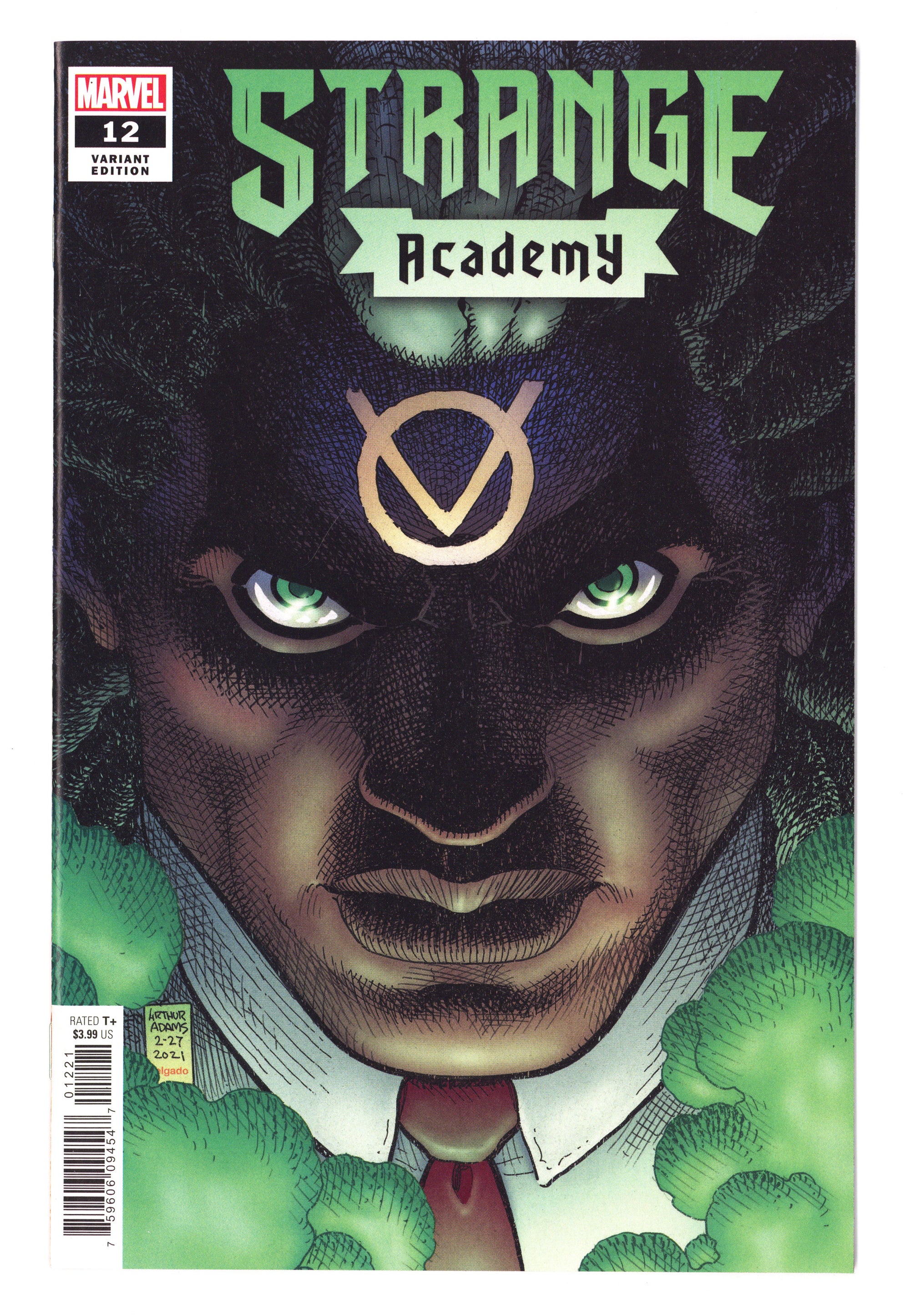 Strange Academy Vol 1 12 High Grade (2021) Adams Variant 