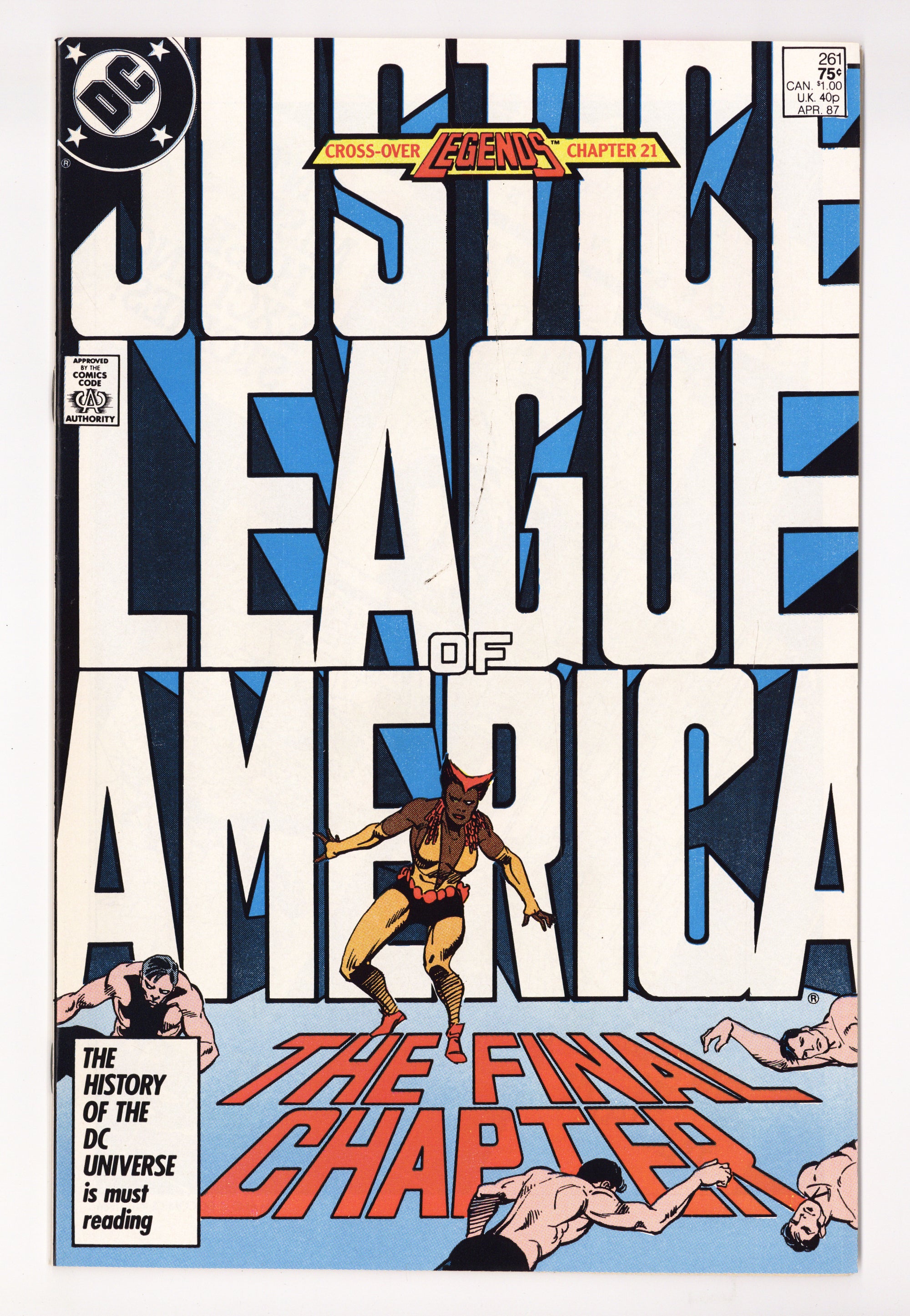 Justice League of America Vol 1 261 High Grade (1986) 
