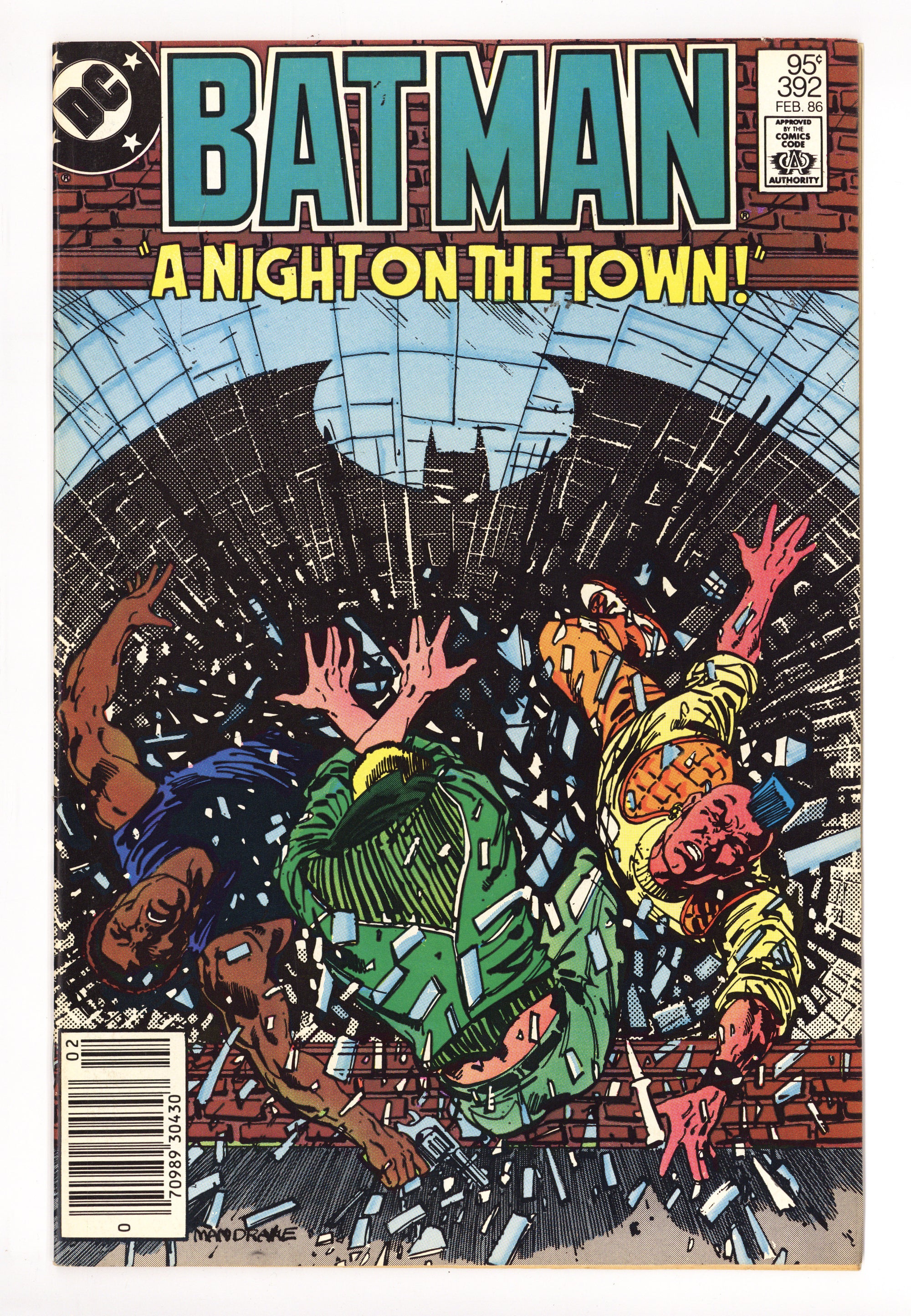 Batman Vol 1 392 VF (8.0) (1986) Canadian Price Variant 