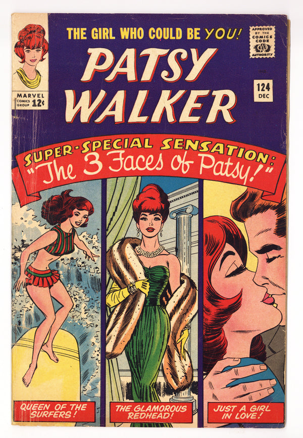 Patsy Walker 124 VG- (3.5) (1965)